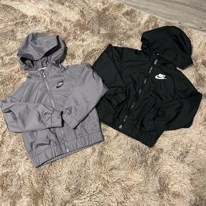 2 Nike windbreaker jackets - toddler boy size 3t